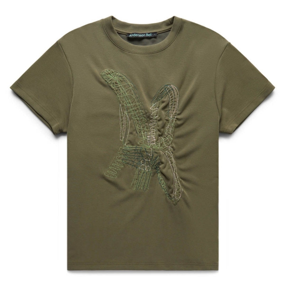 ANDERSSON BELL(ESSENTIAL) UNISEX NEW AB LOGO EMBROIDERY T-SHIRT